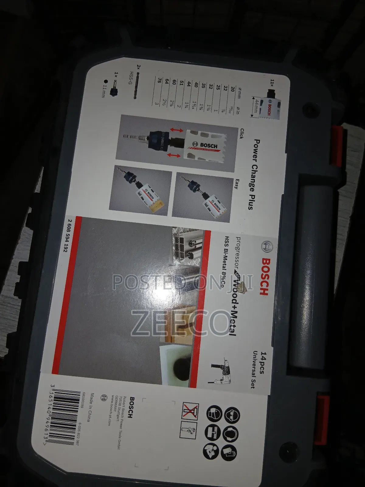 Bosch 14 PCS Hole Saw