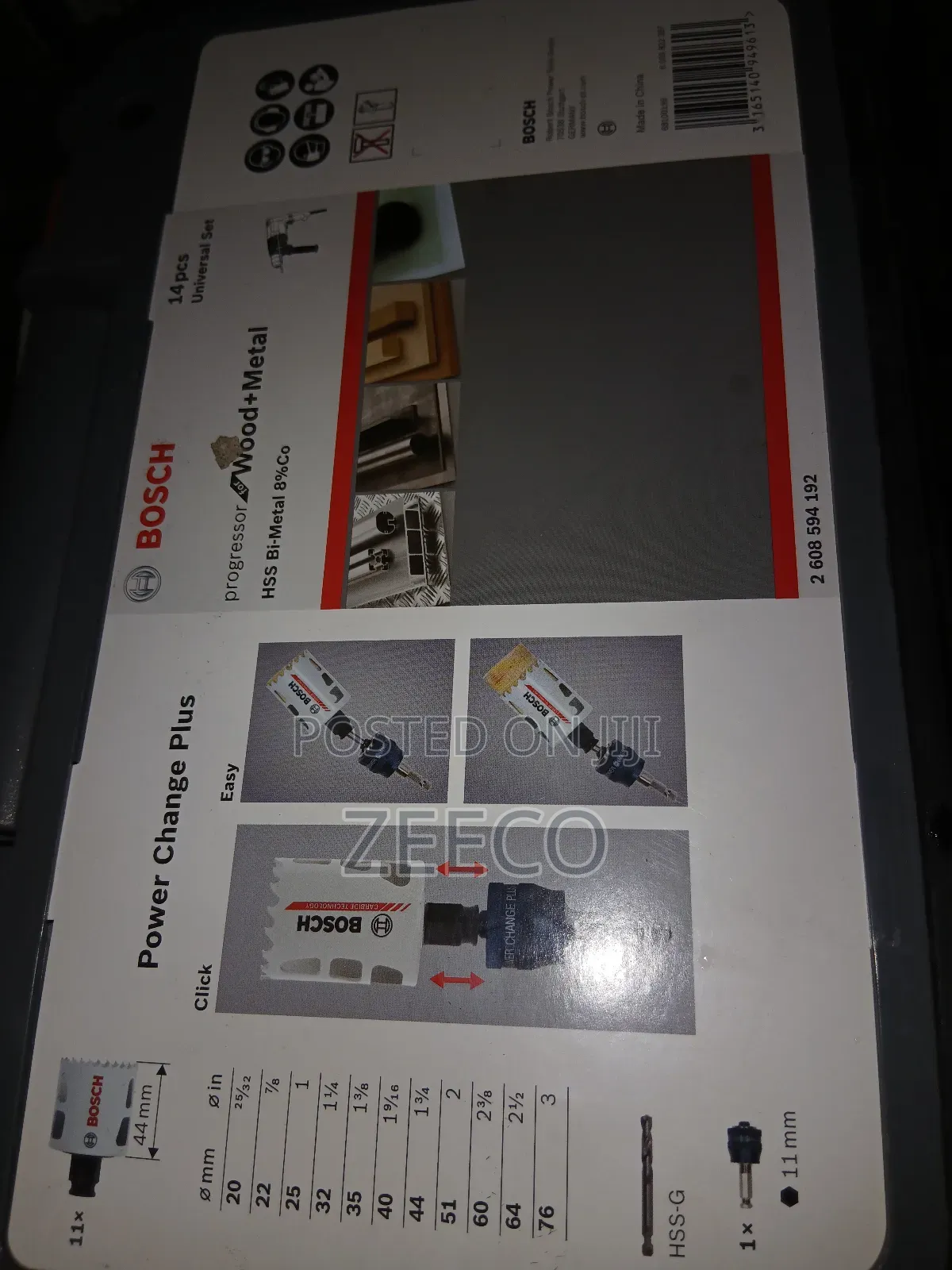 Bosch 14 PCS Hole Saw