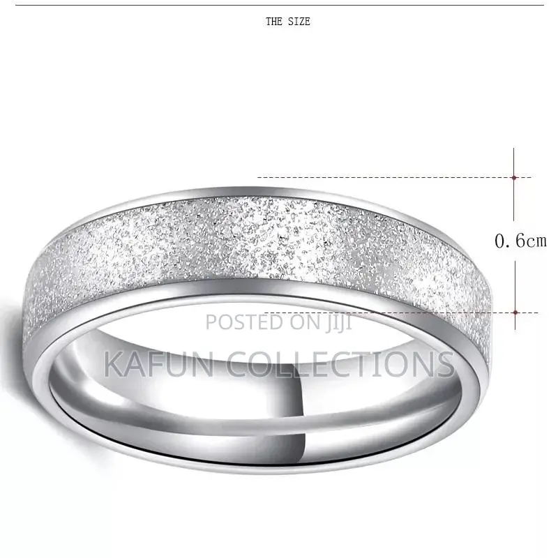 Non-Tarnishing Titanium Steel Groom's Ring
