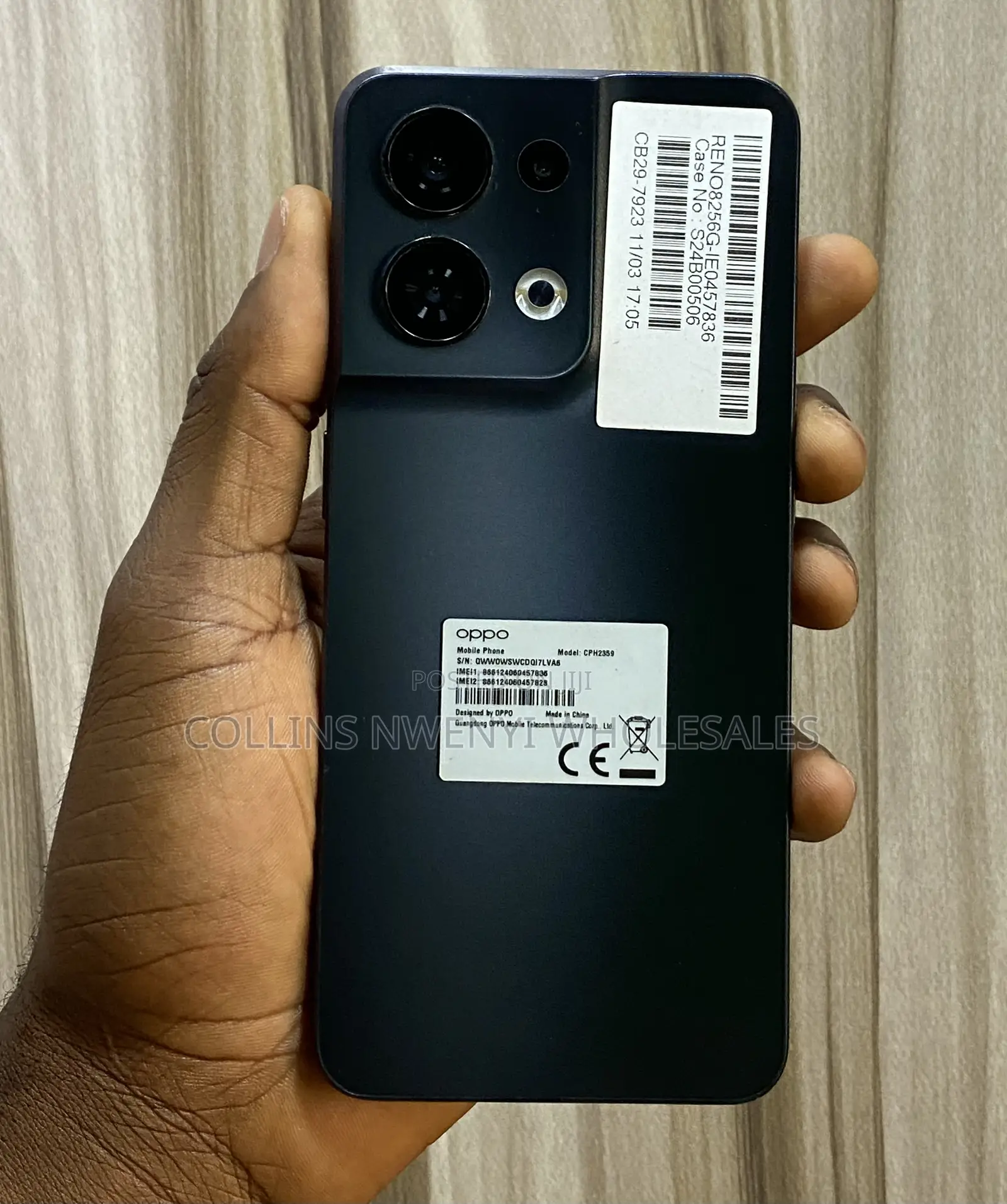 Oppo Reno8 5G 256 GB Black
