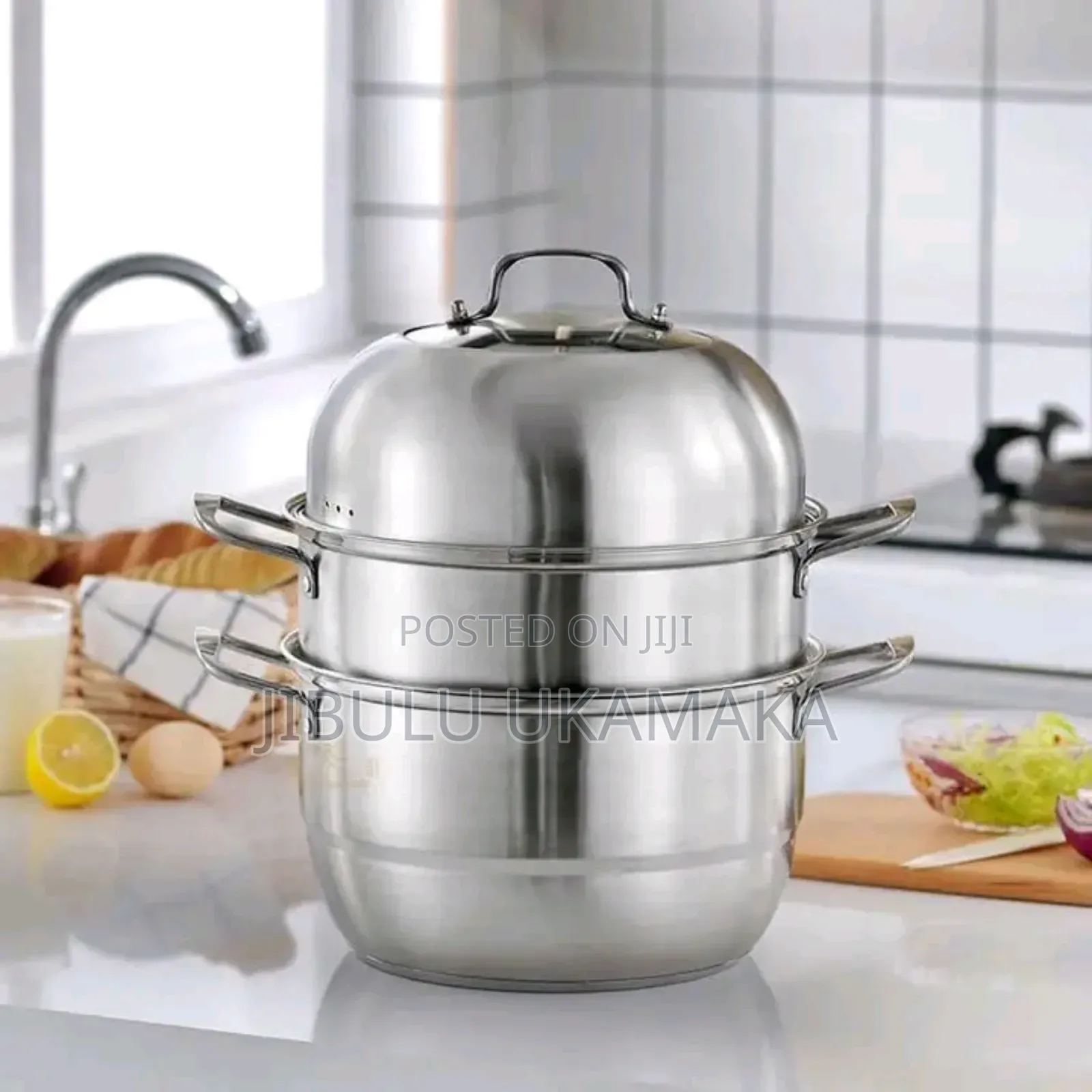 30cm Double Steaming Pot