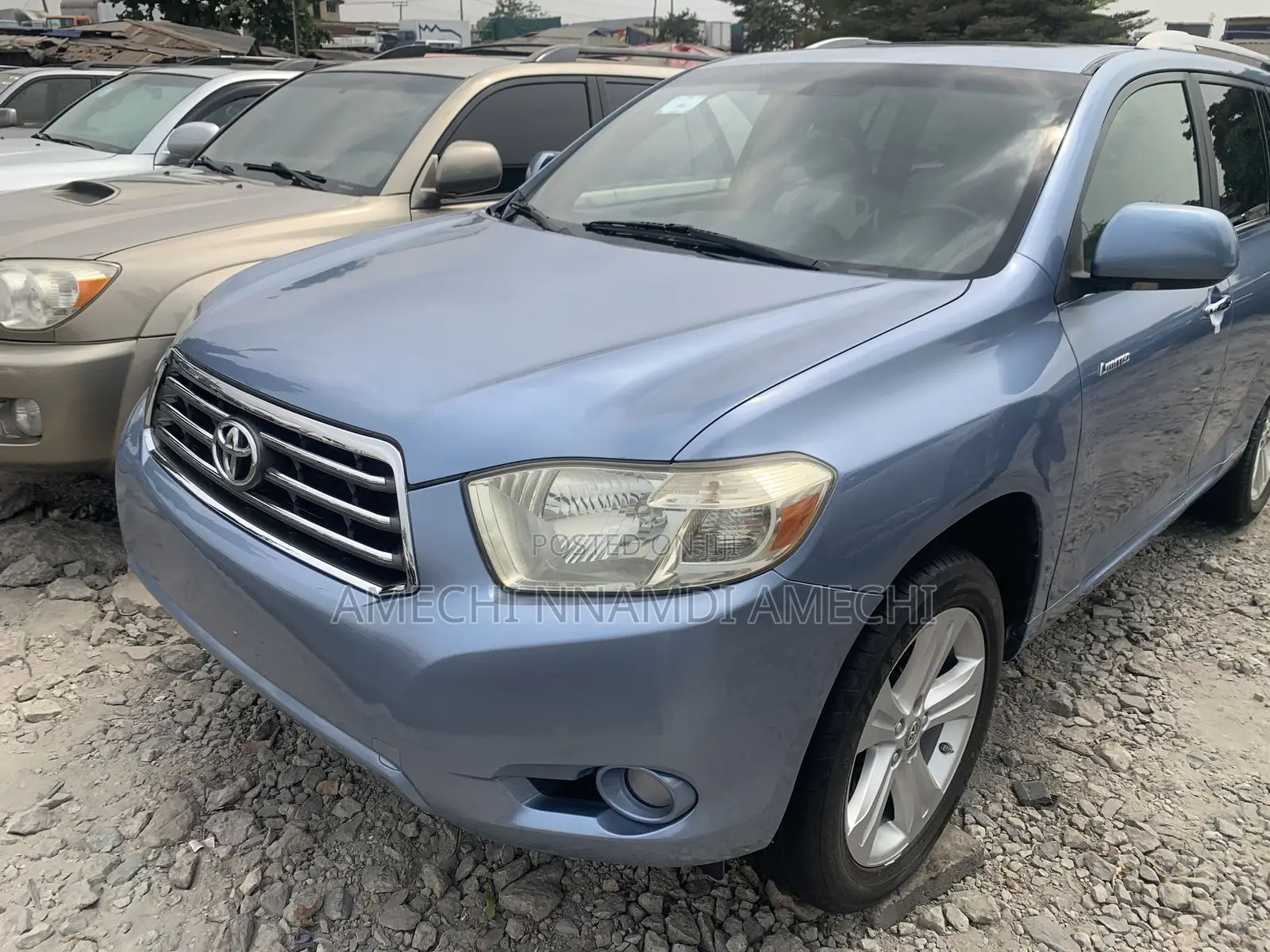 Toyota Highlander Limited 2010 Blue
