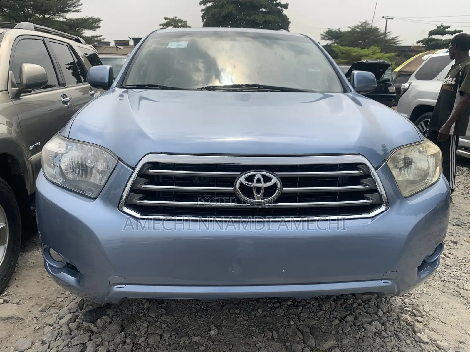 Toyota Highlander Limited 2010 Blue