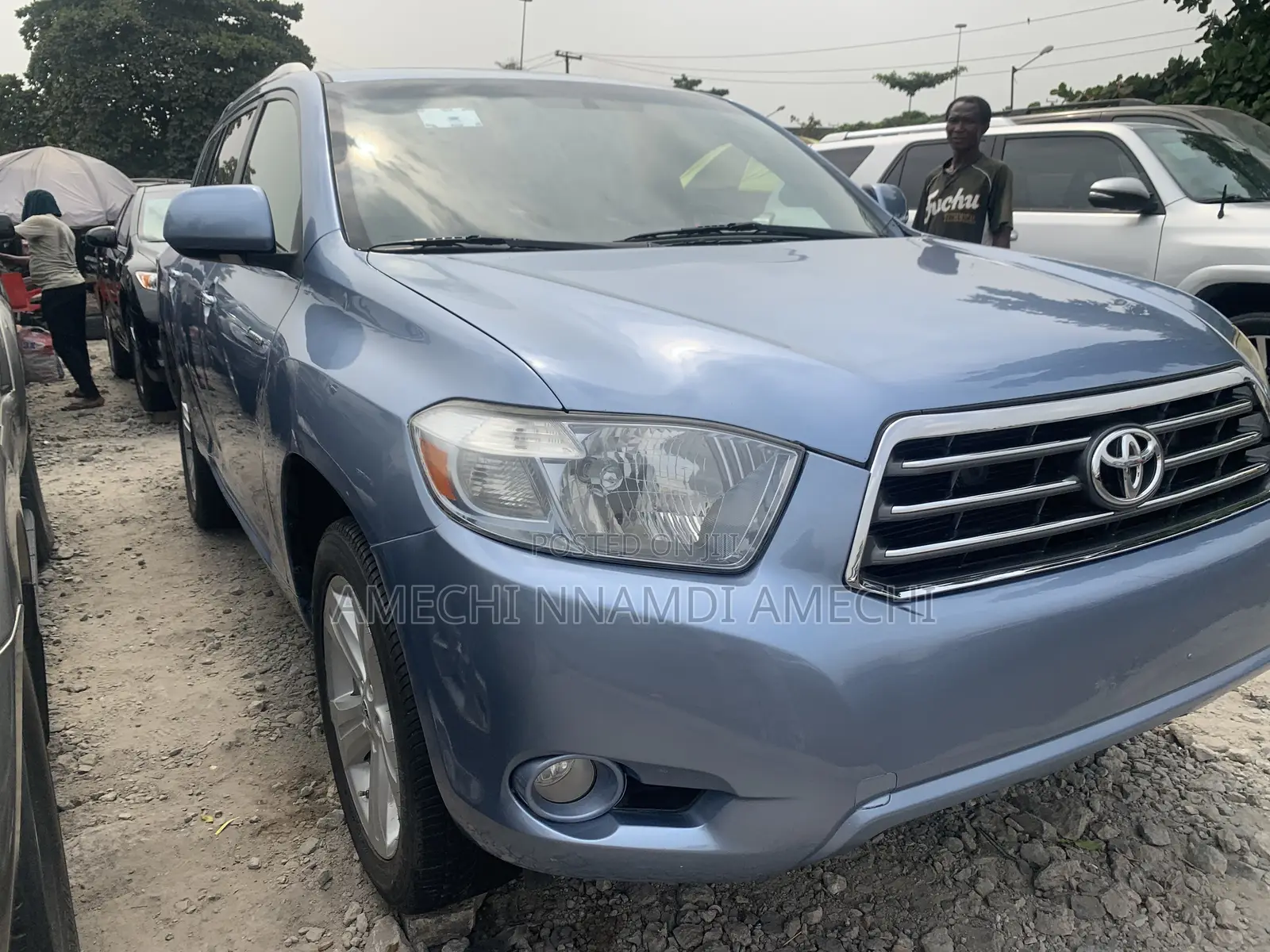 Toyota Highlander Limited 2010 Blue