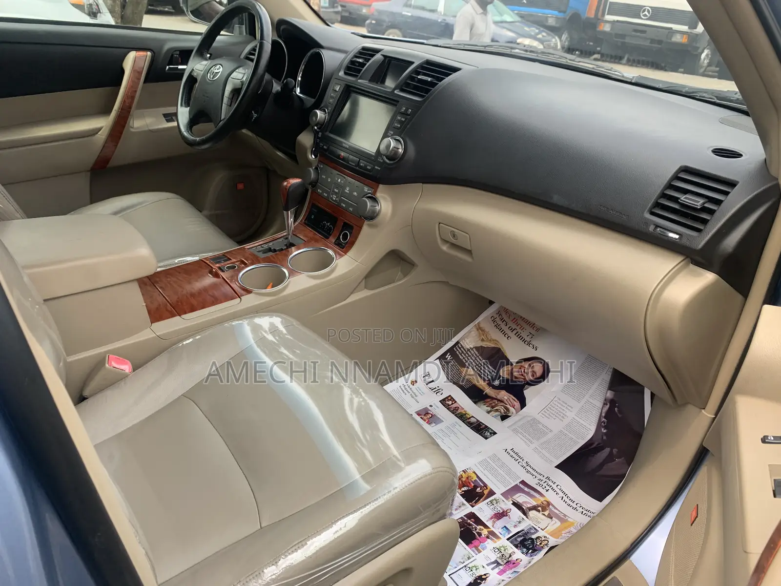 Toyota Highlander Limited 2010 Blue