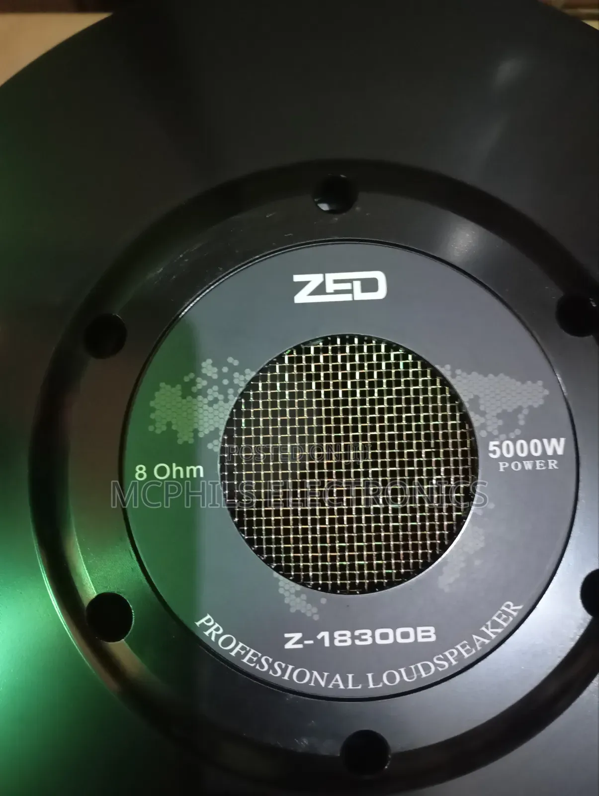 Zed 18inches Power Woofer 5000w