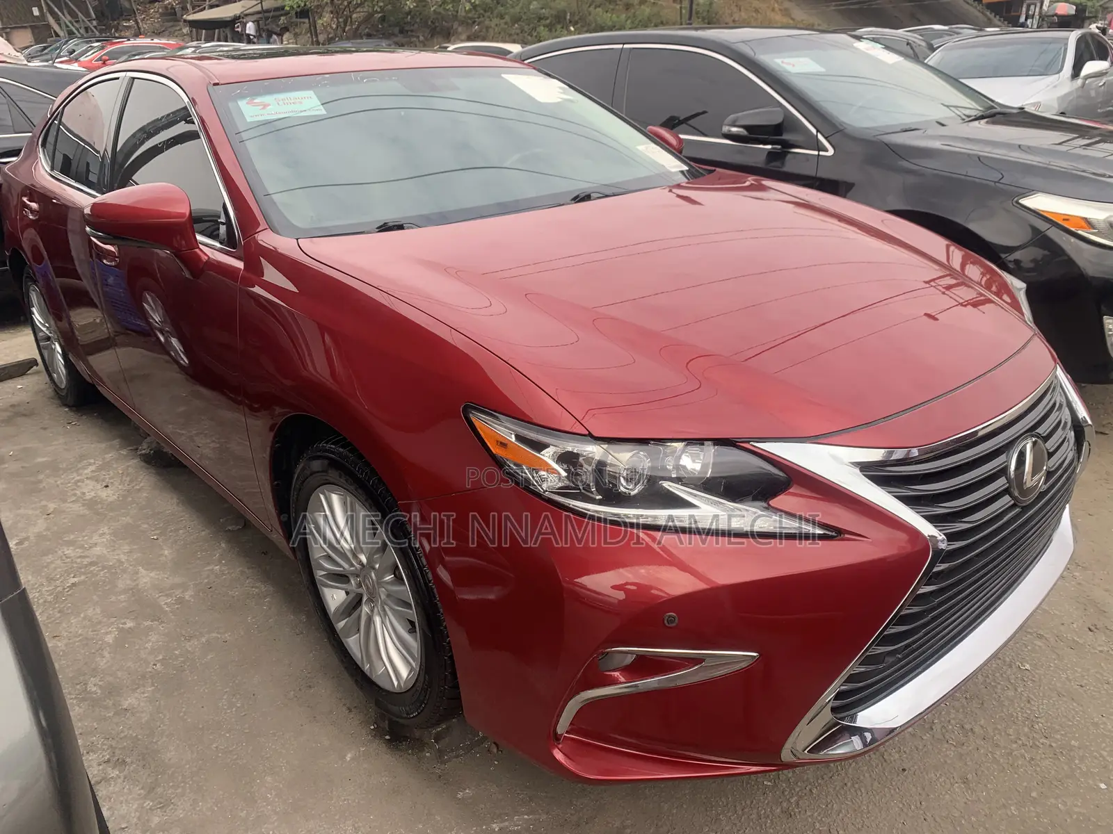Lexus ES 350 FWD 2017 Red