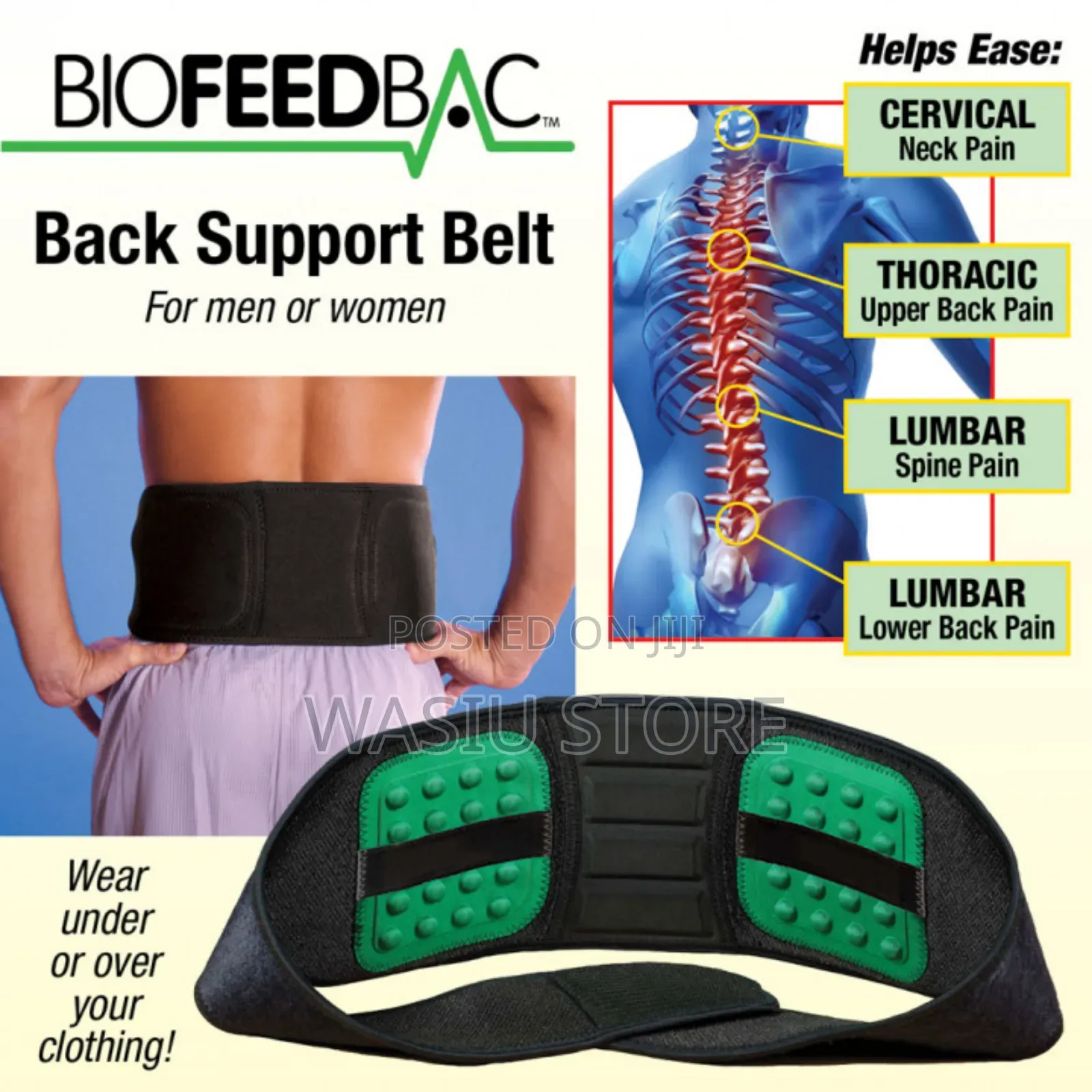 Biofeedback Back Pain And Tension Treatment Belt