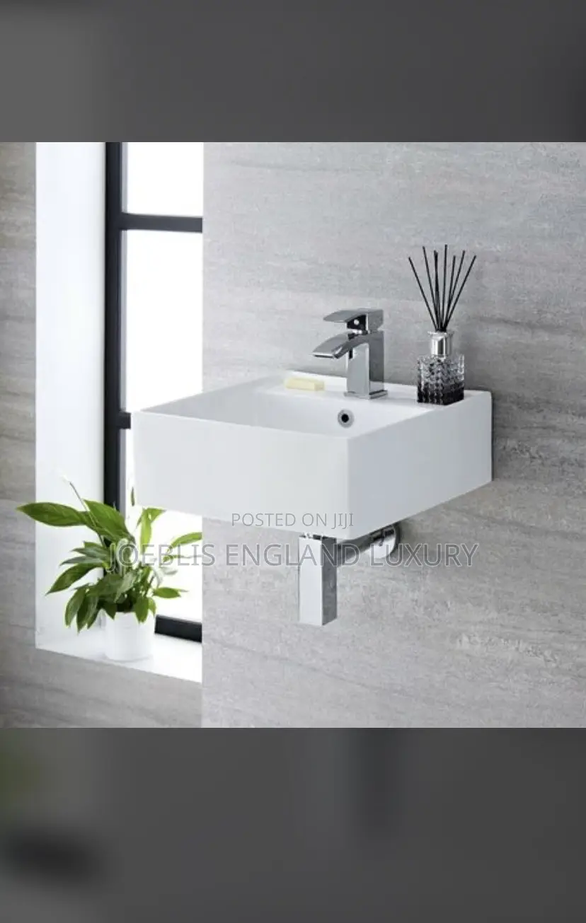 Suspended Basin White