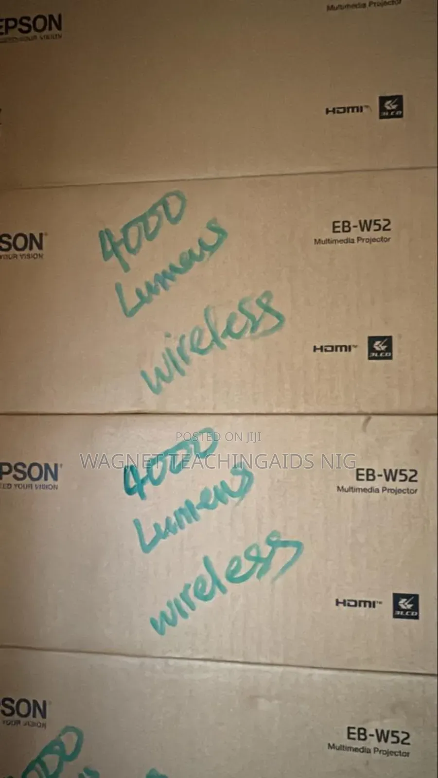 Sales And Free Delivery Of All Models Of Projectors