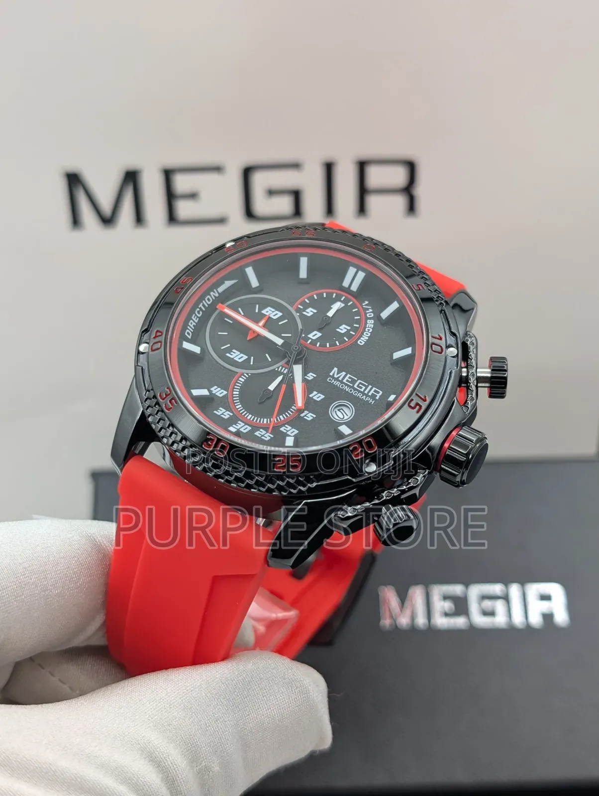 Megir Quality Chronograph Wristwatch Fully Boxed
