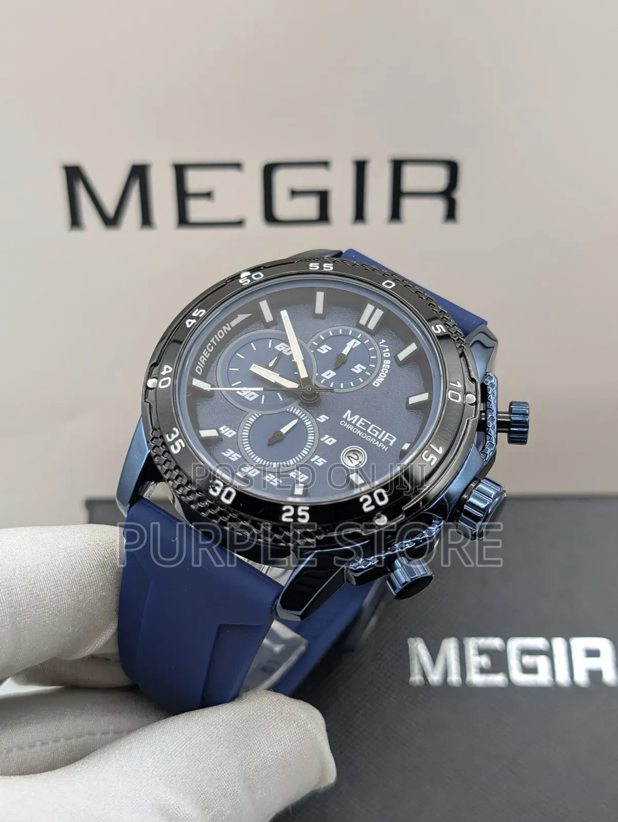 Megir Quality Chronograph Wristwatch Fully Boxed