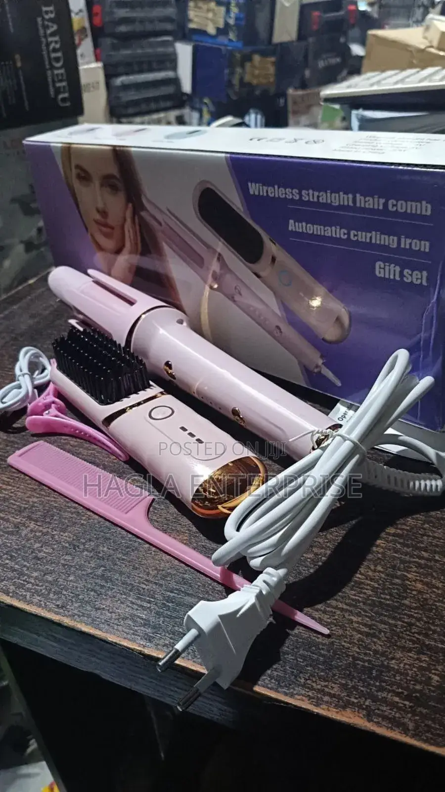 5 in 1 Wireless Straight Hair Comb