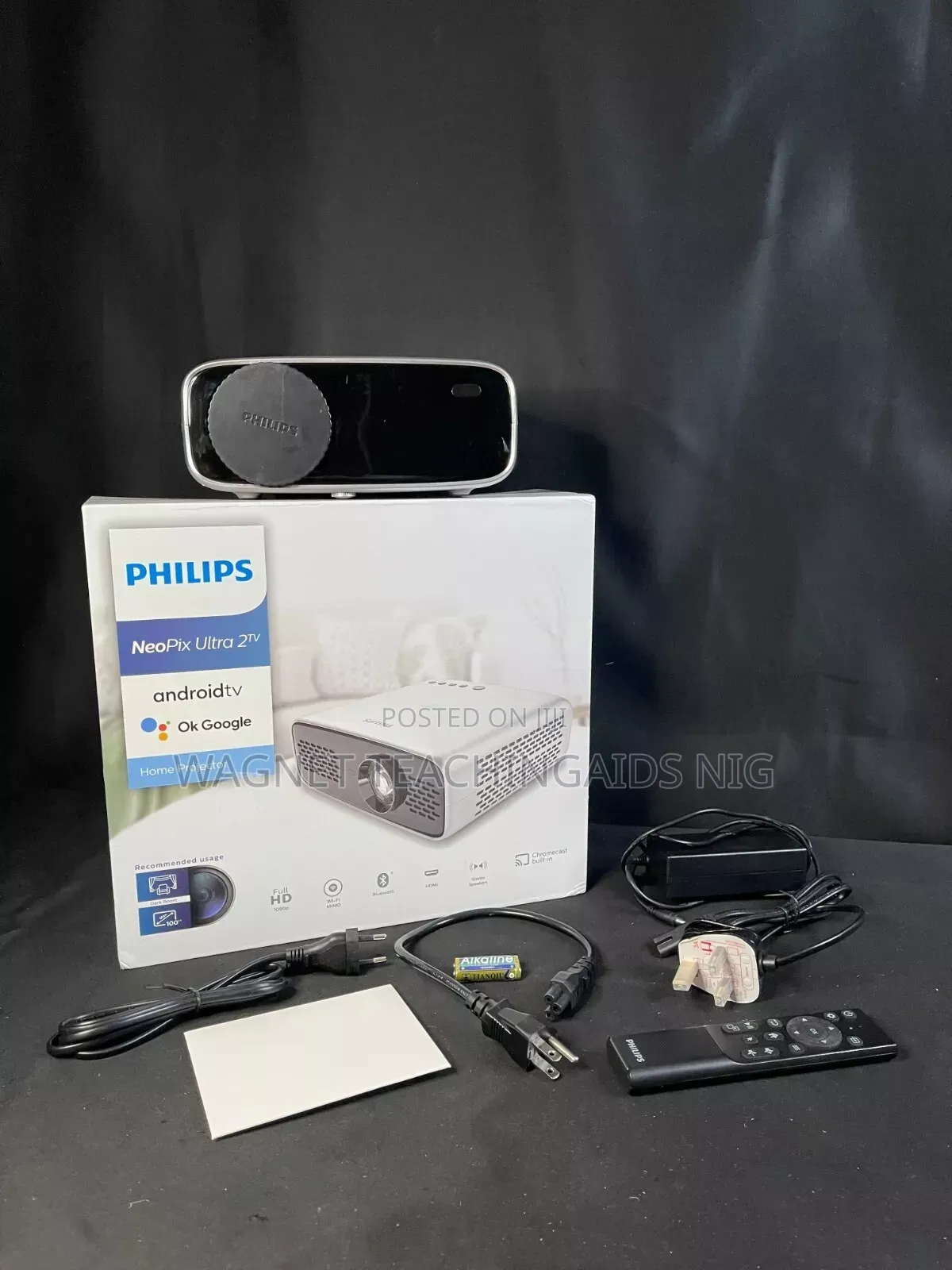 Philips Neopix Ultra 2TV NPX 642 Silver Portable  Projector