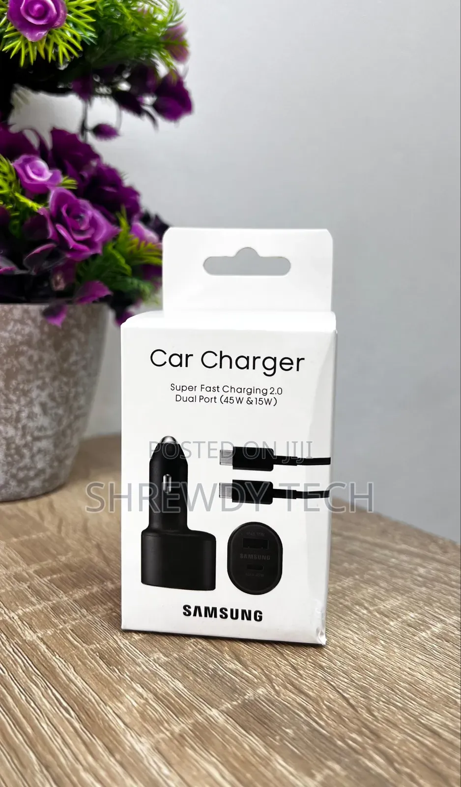 Authentic Samsung Super Fast Car Charger
