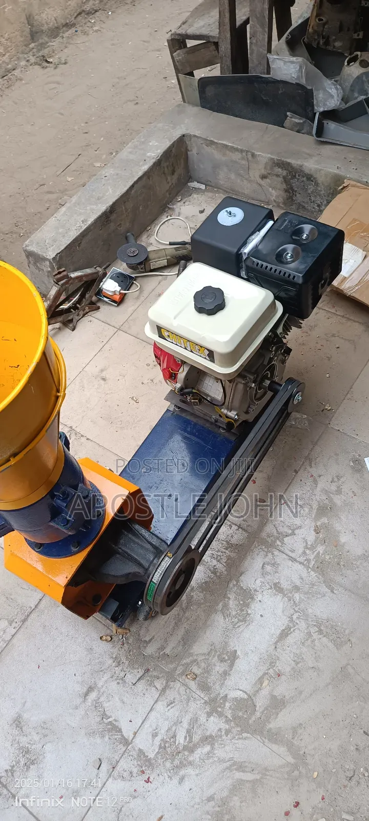 Gasoline Palliating Animal Feed Machine