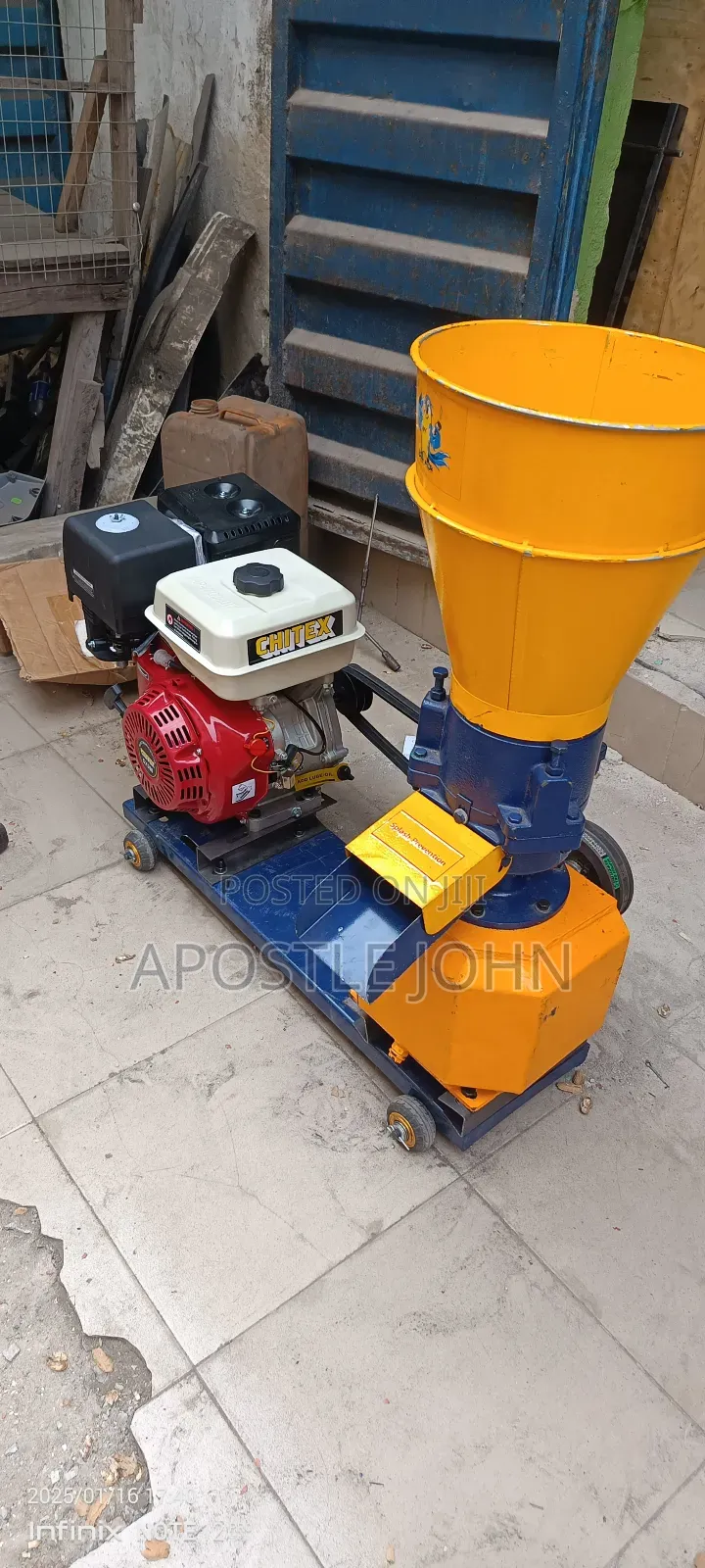 Gasoline Palliating Animal Feed Machine