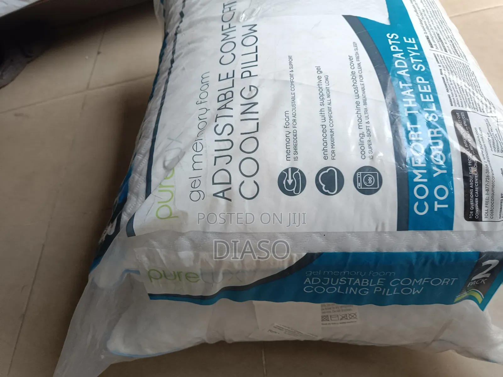 Order for Your 2in1 Usa Adjustable Cooling Pillows