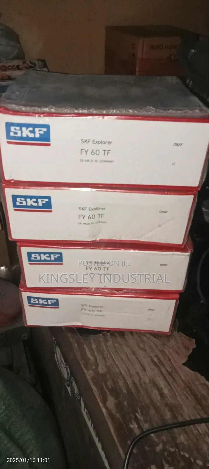 FY60TF SKF 60MM 4bolts Flange Bearing