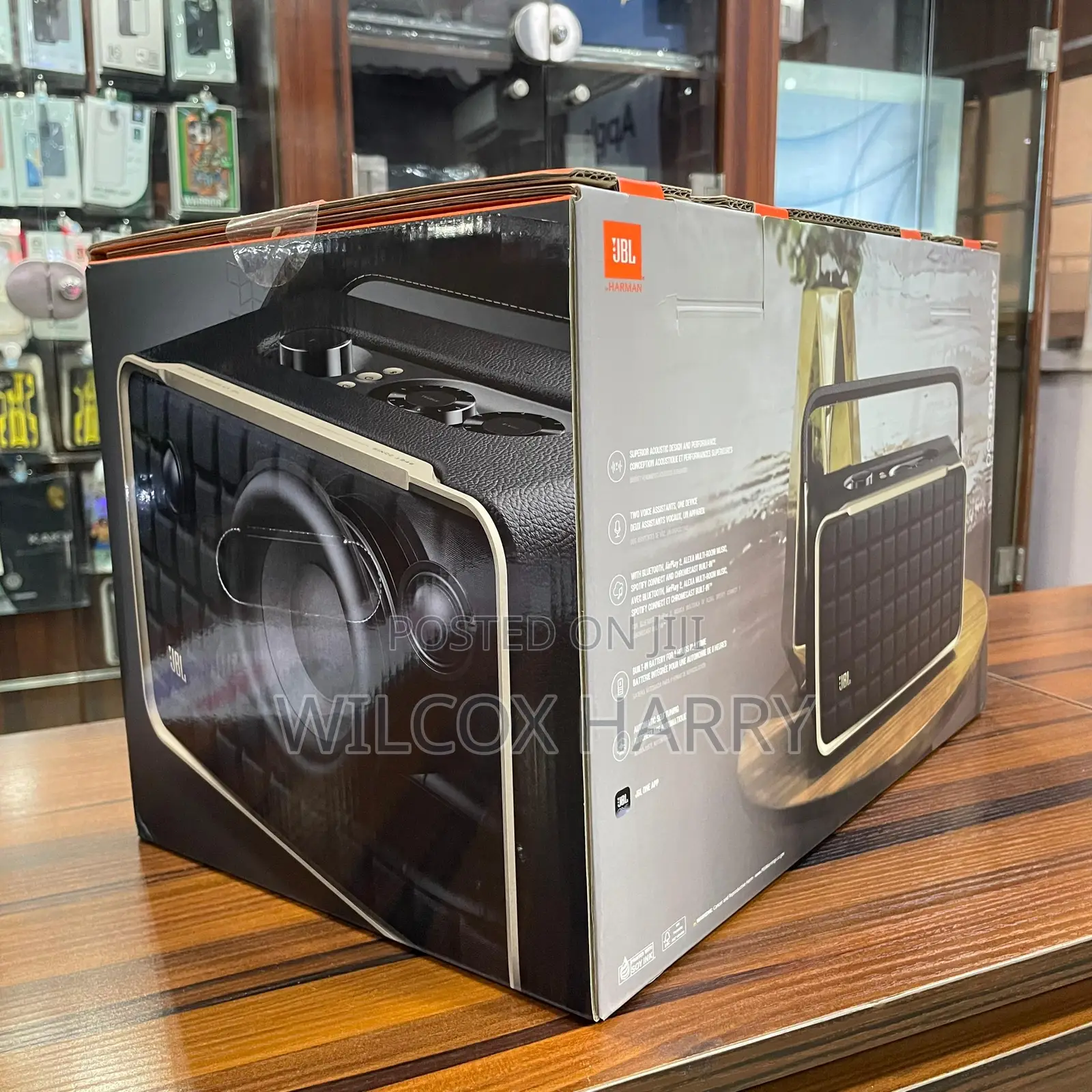 JBL Authentics 300 Smart Home Bluetooth Speaker With Wifi Bluetooth