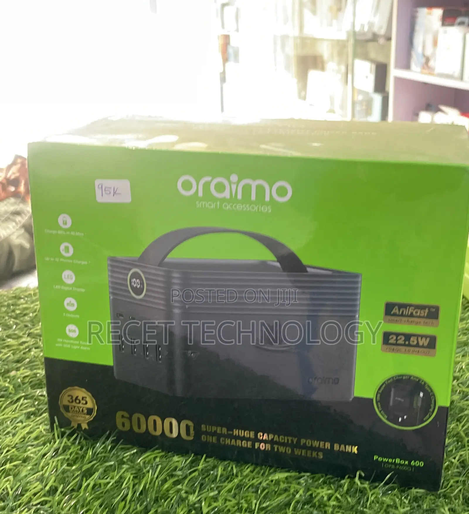 Oraimo 60000mah Power Bank 22.5w