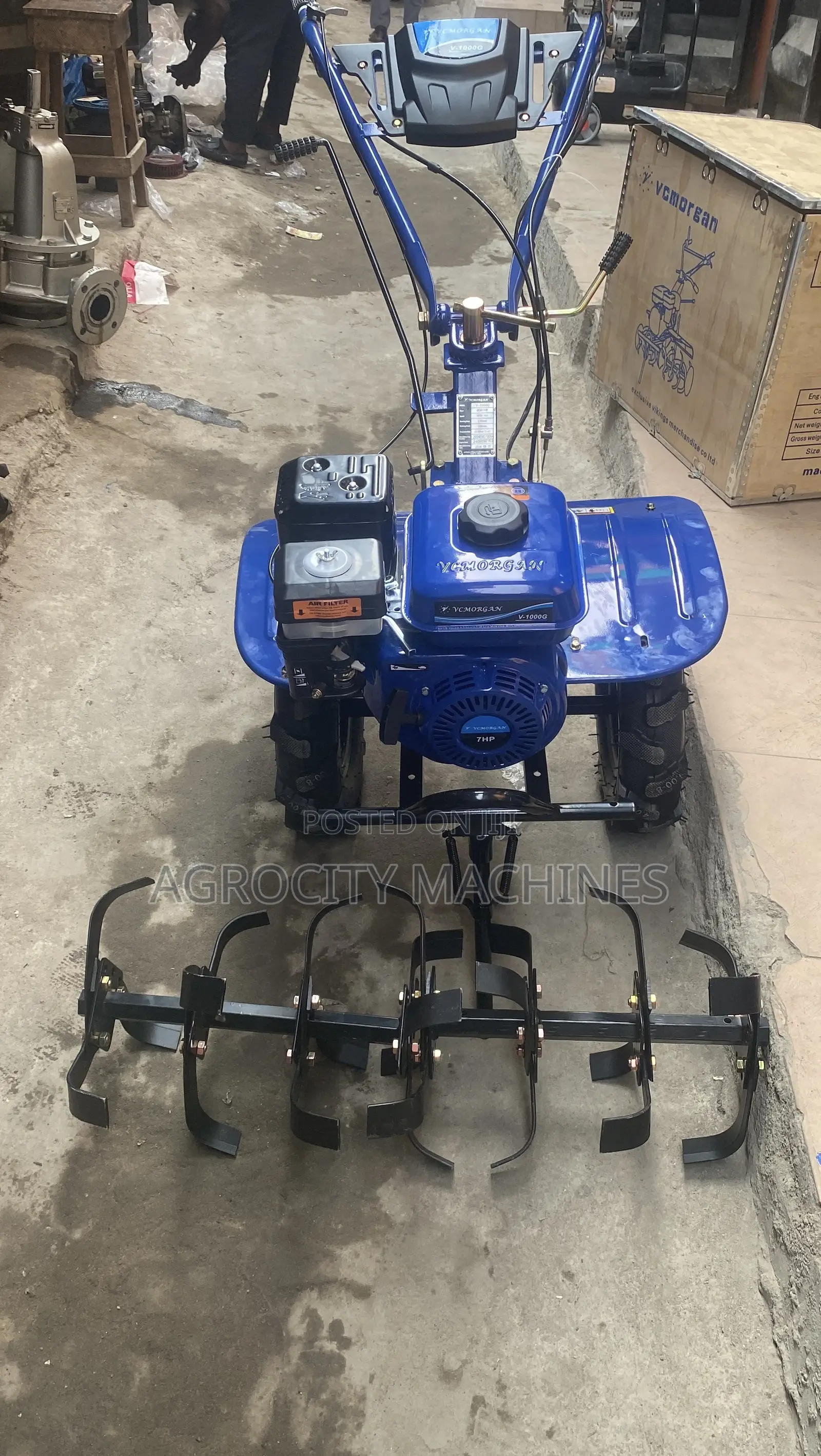 Top - Power 7 Hp Power Tiller