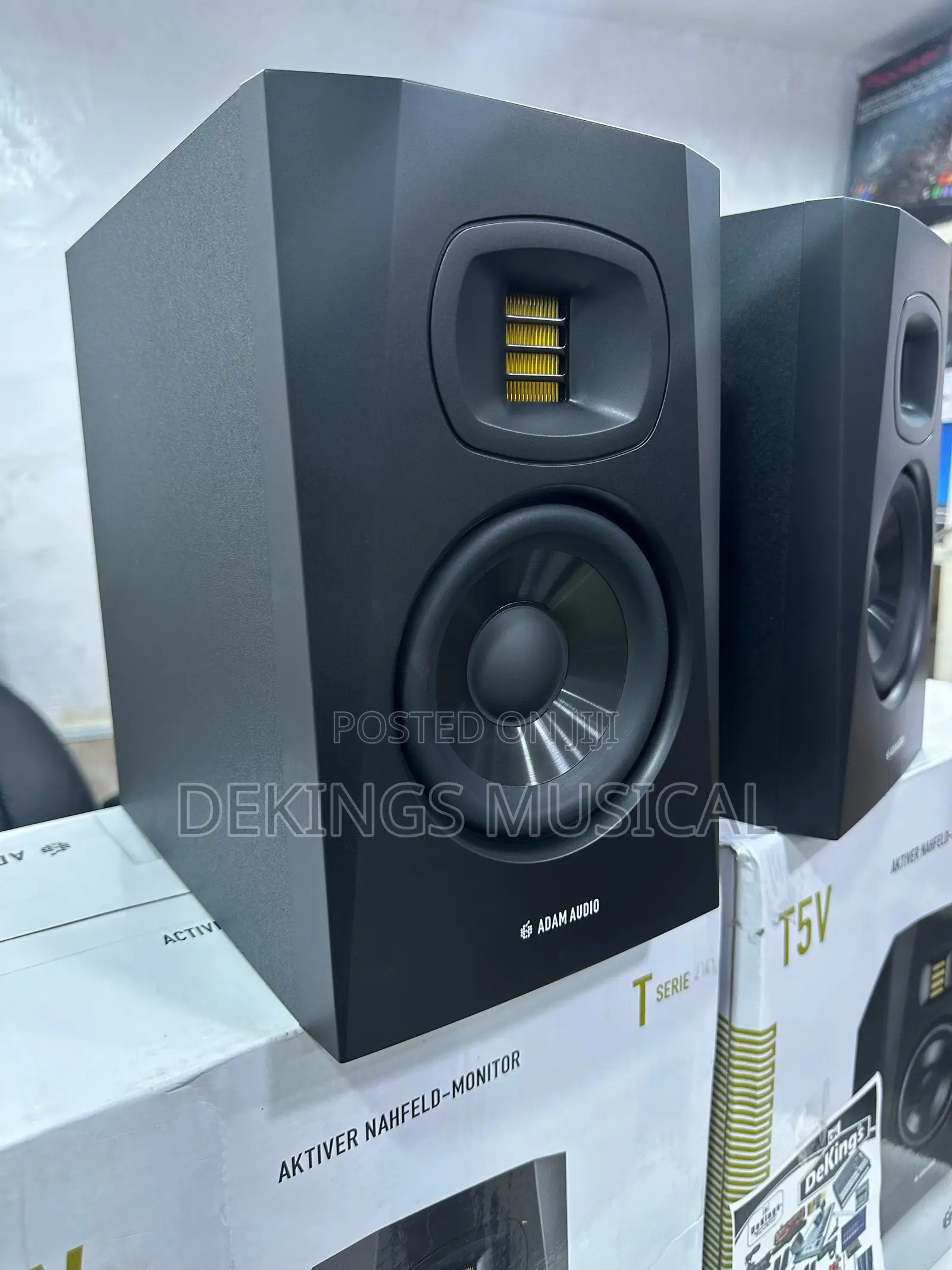 Adam Audio T5V Studio Monitor Speakers – Pair