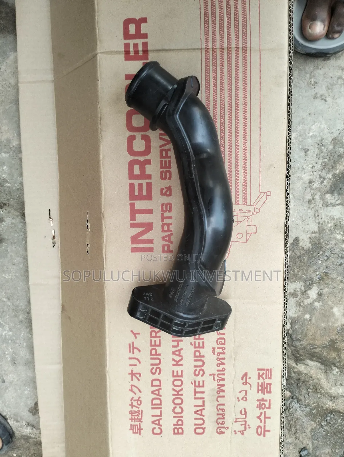 Intercooler Mouth Rubber Honda Accord 2023