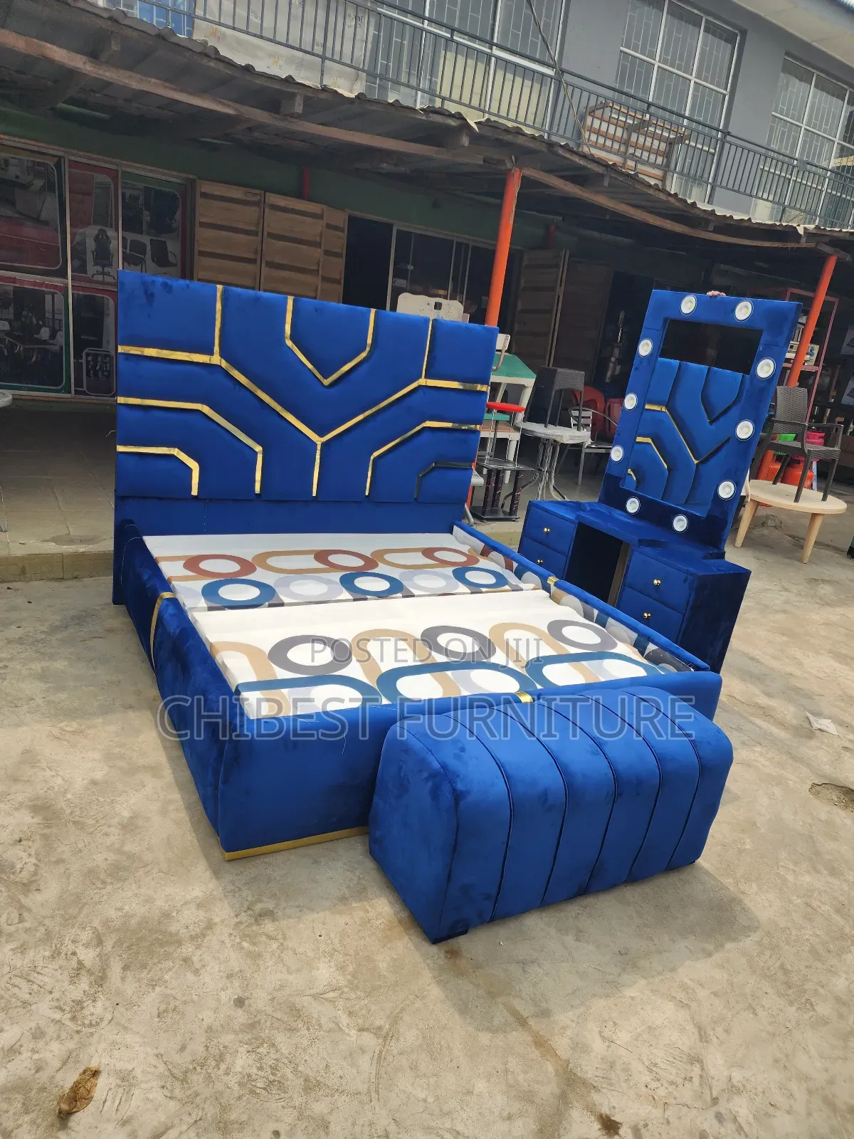 Brand New 6by6 Bed Frame for Homes, Hotels Etc.