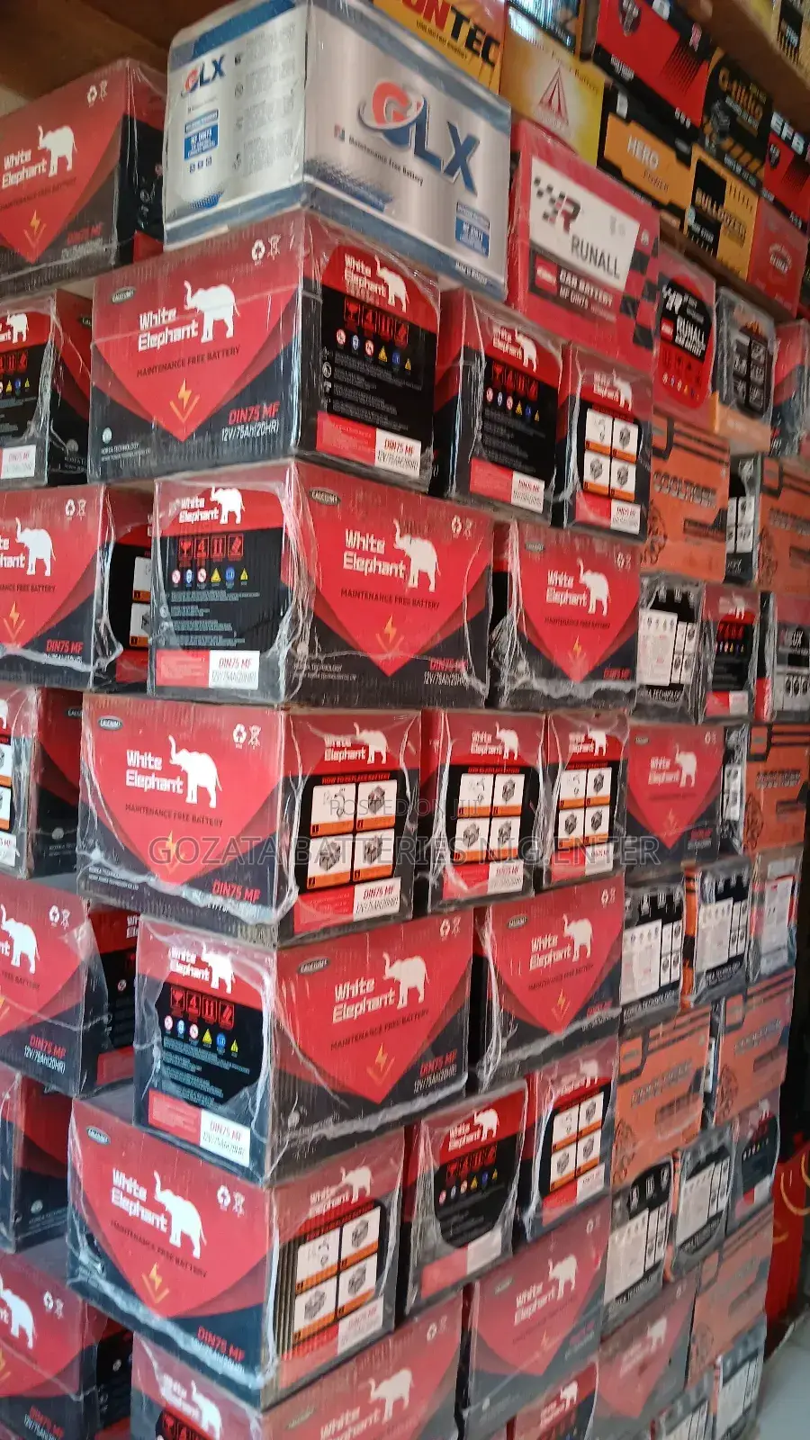 75AH High-quality Car Batteries With 1year Warranty