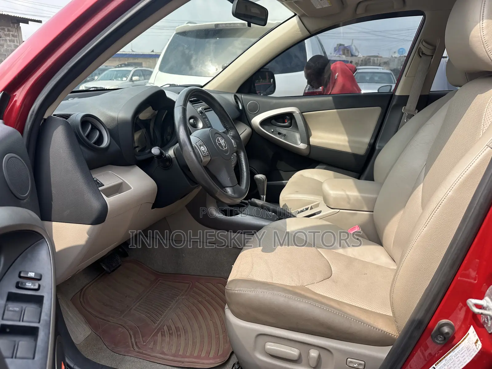 Toyota RAV4 Limited 2008 Red