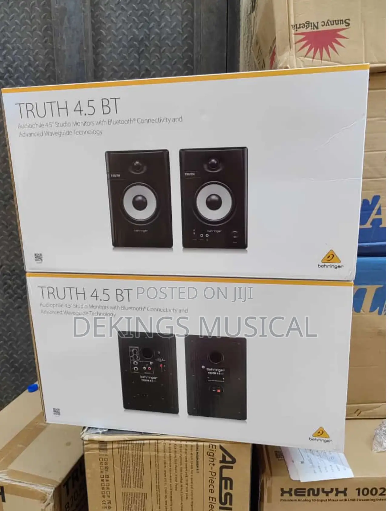 Behringer TRUTH 4.5” BT Bluetooth Studio Monitors – Pair