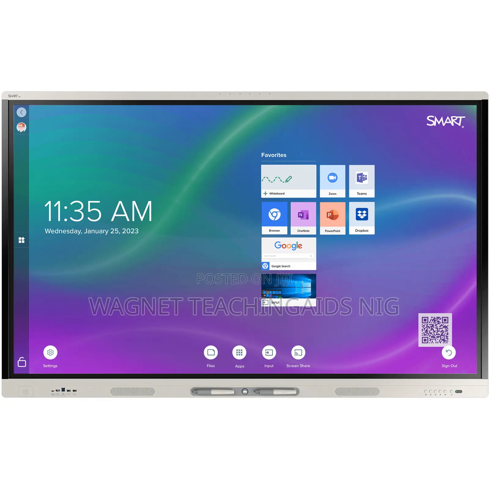 Original SMART 86 Inches MX Series Interactive Board Display