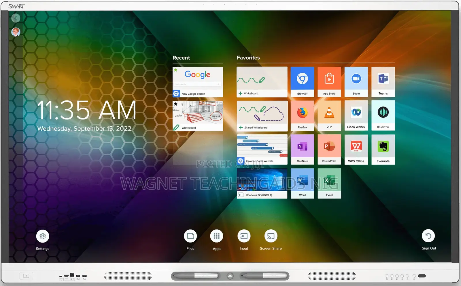 Original SMART 86 Inches MX Series Interactive Board Display