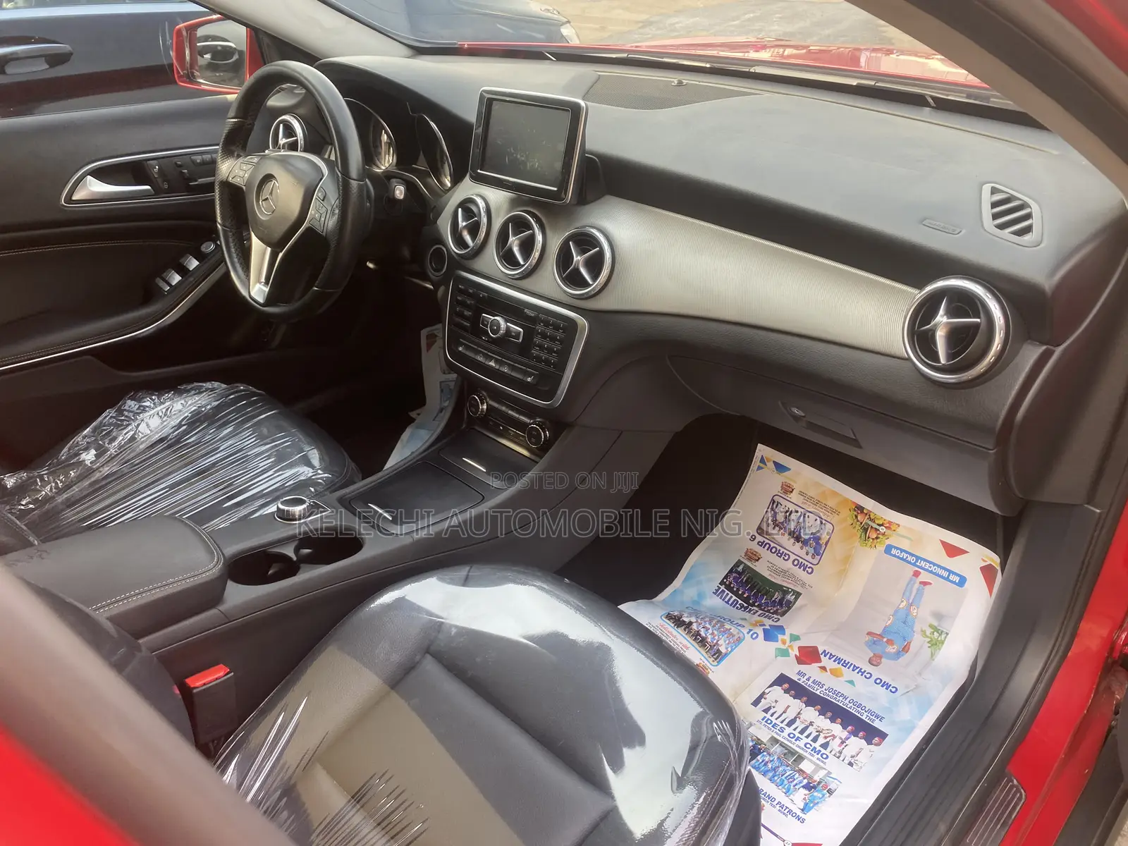 Mercedes-Benz GLA 250 2015 Red