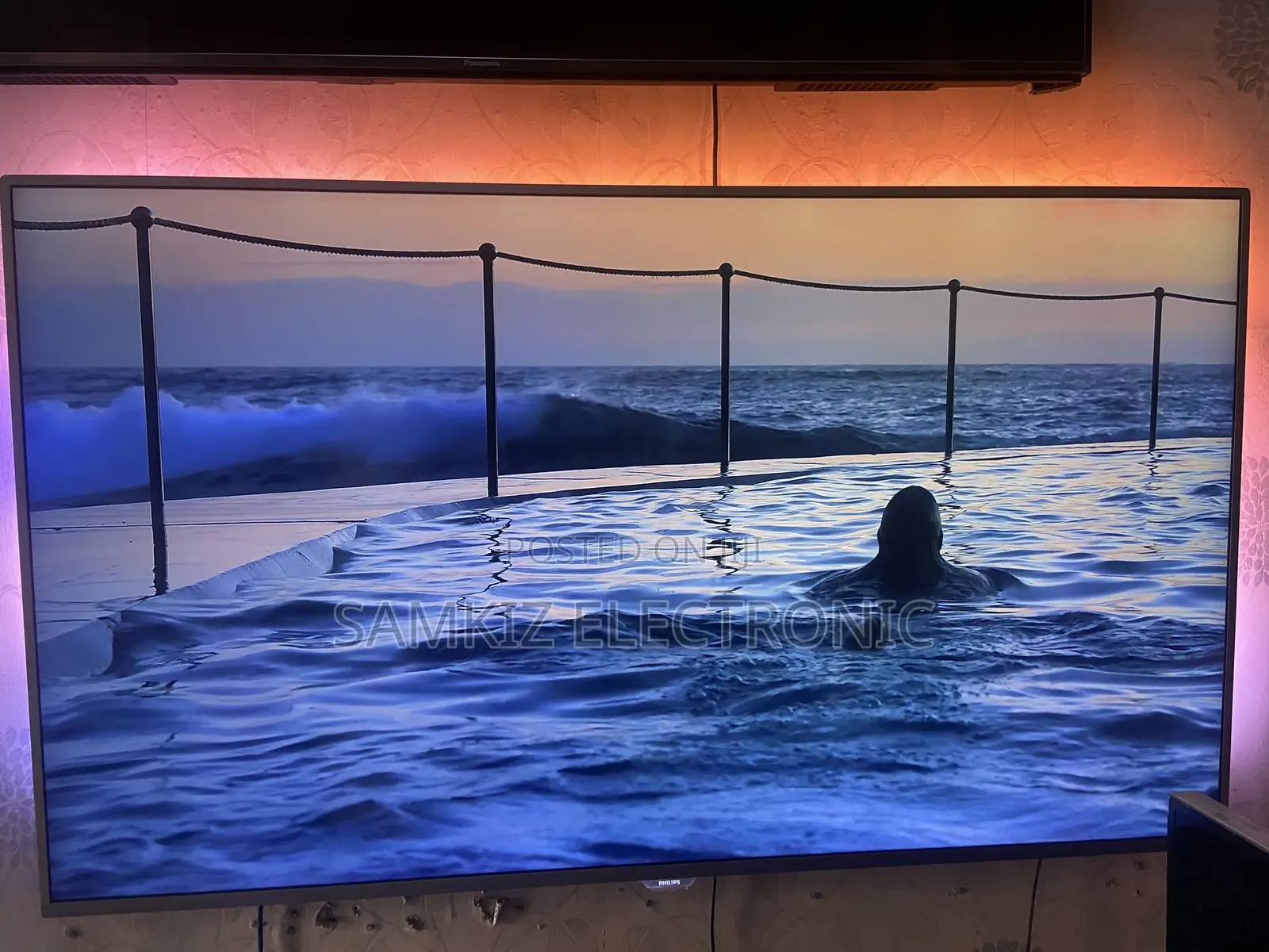 Philips 65inch Smart UHD TV With 3sided Ambilight UK Used