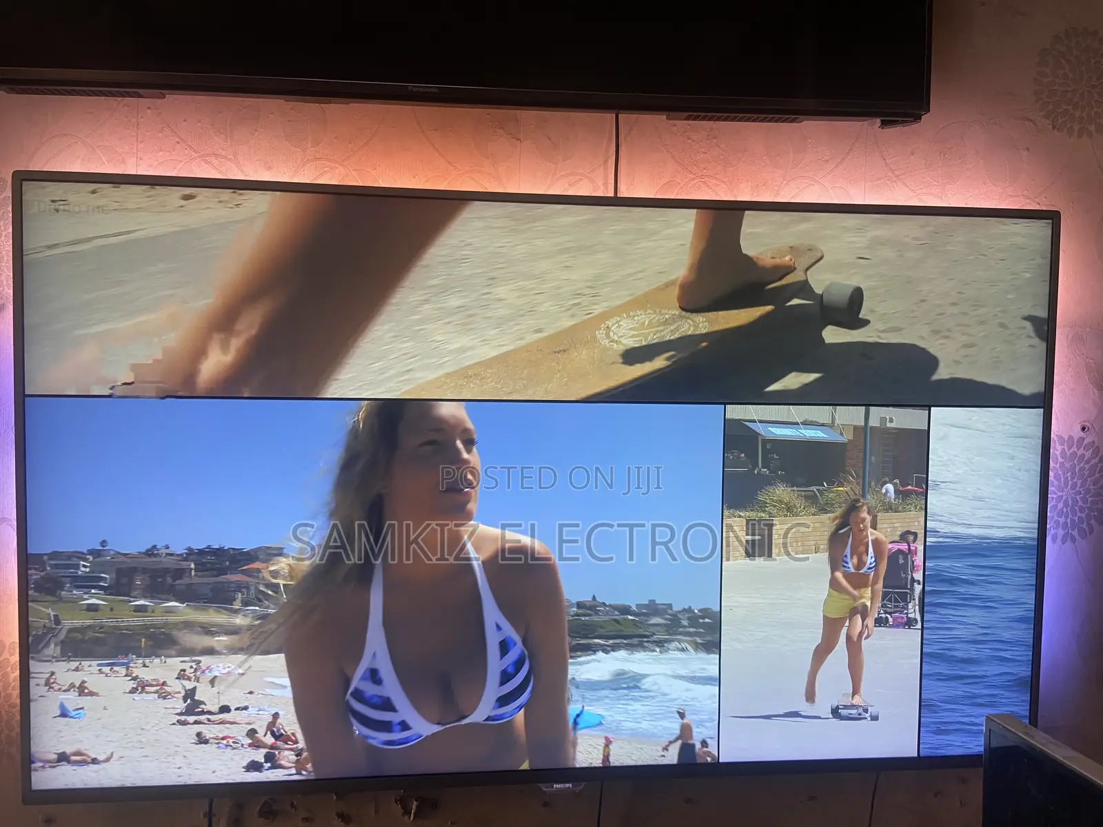 Philips 65inch Smart UHD TV With 3sided Ambilight UK Used