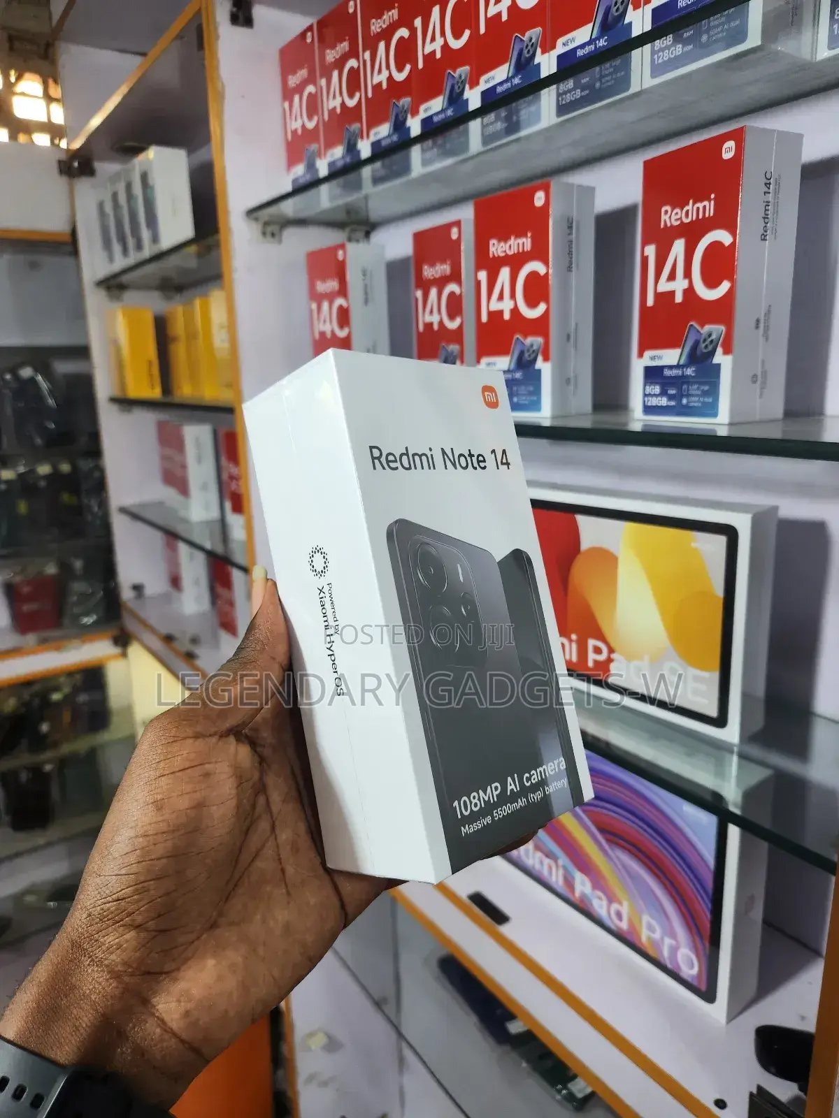 New Xiaomi Redmi Note 14 4G 256 GB Black