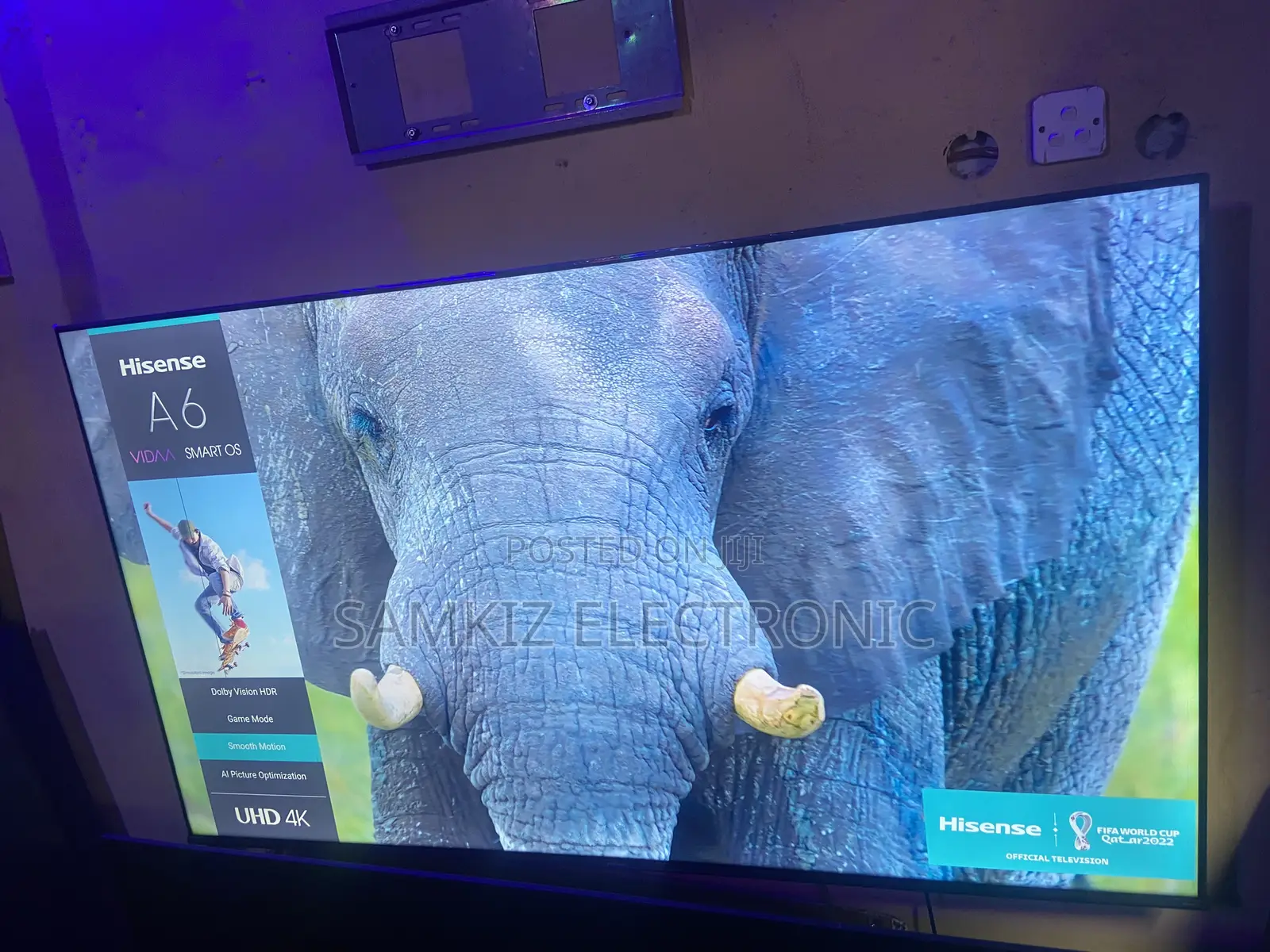 Hisense 75-Inch Class A6 Series Uhd Smart Direct UK Used