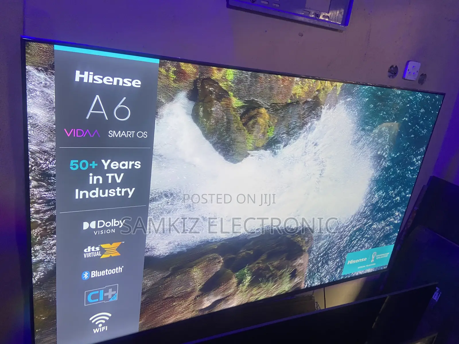 Hisense 75-Inch Class A6 Series Uhd Smart Direct UK Used