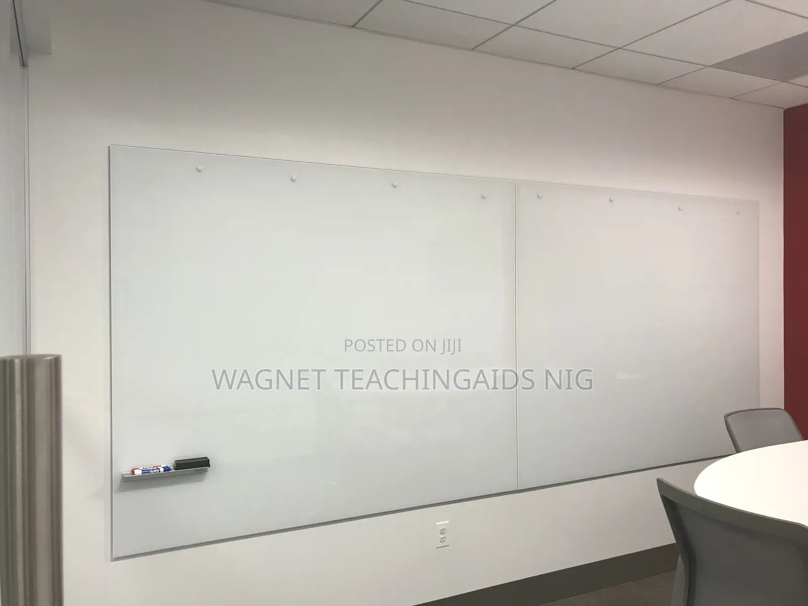 3 Feet By 4 Feet White Magnetic Glass Board