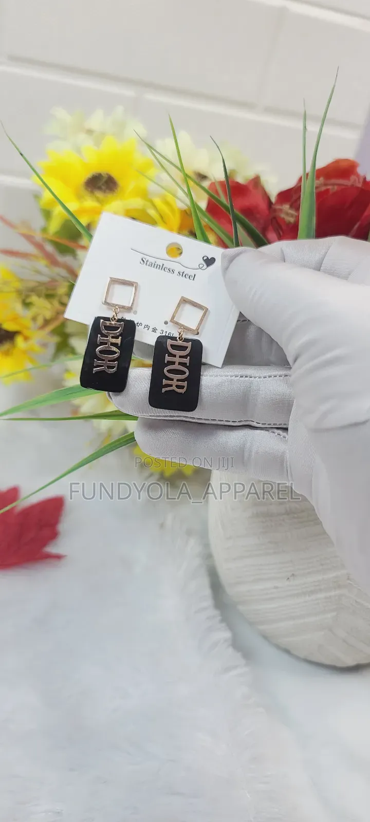 Female Fashion DIOR Earrings