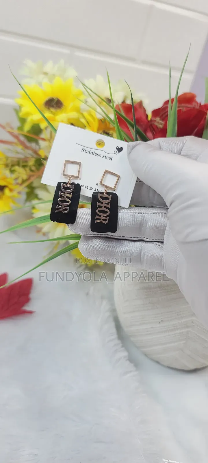 Female Fashion DIOR Earrings