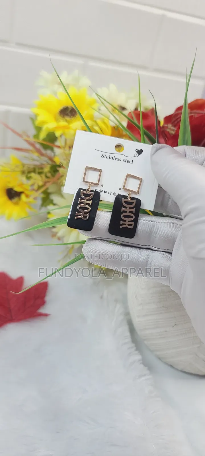 Female Fashion DIOR Earrings