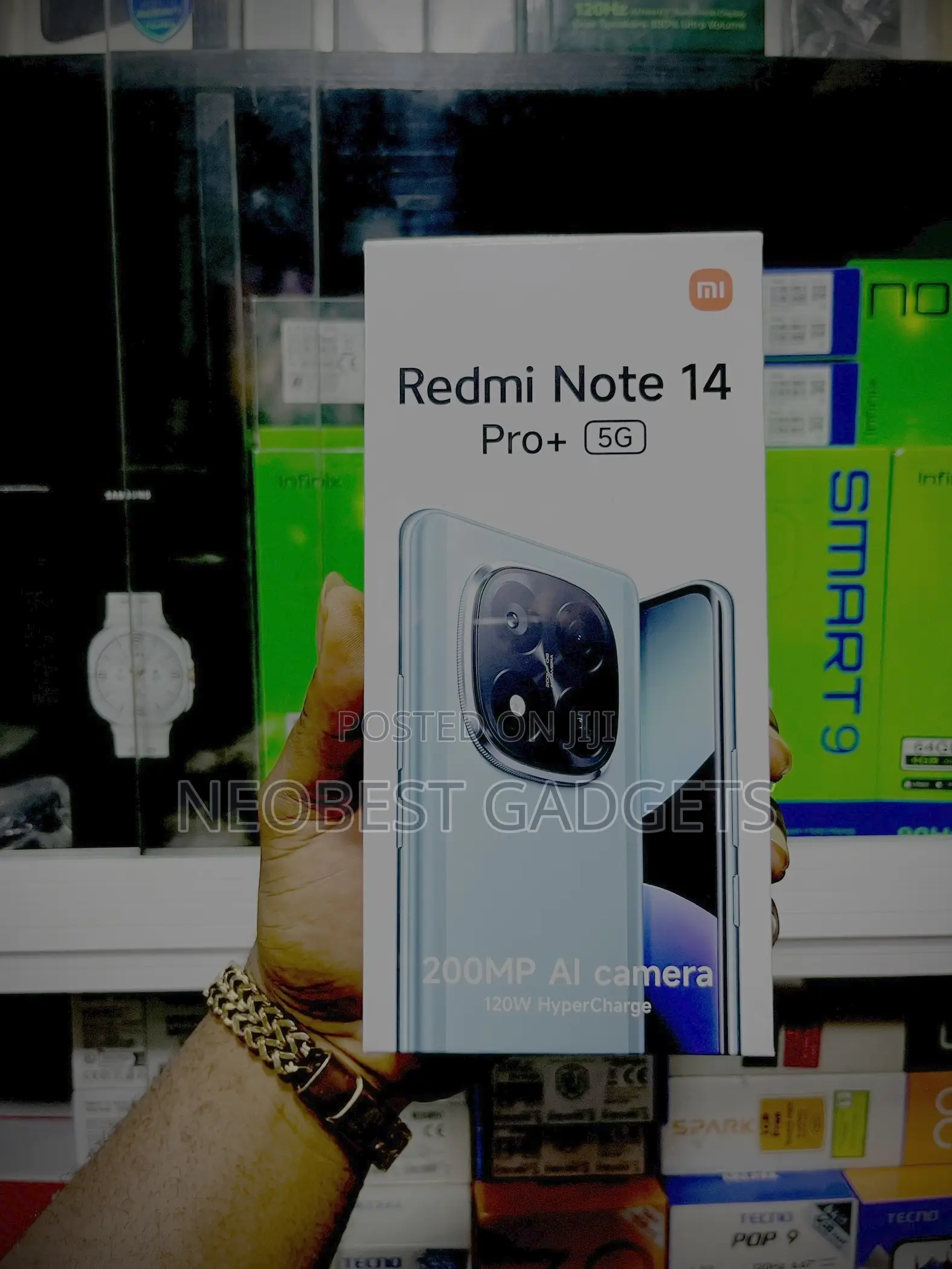 New Xiaomi Redmi Note 14 Pro+ 256 GB Black