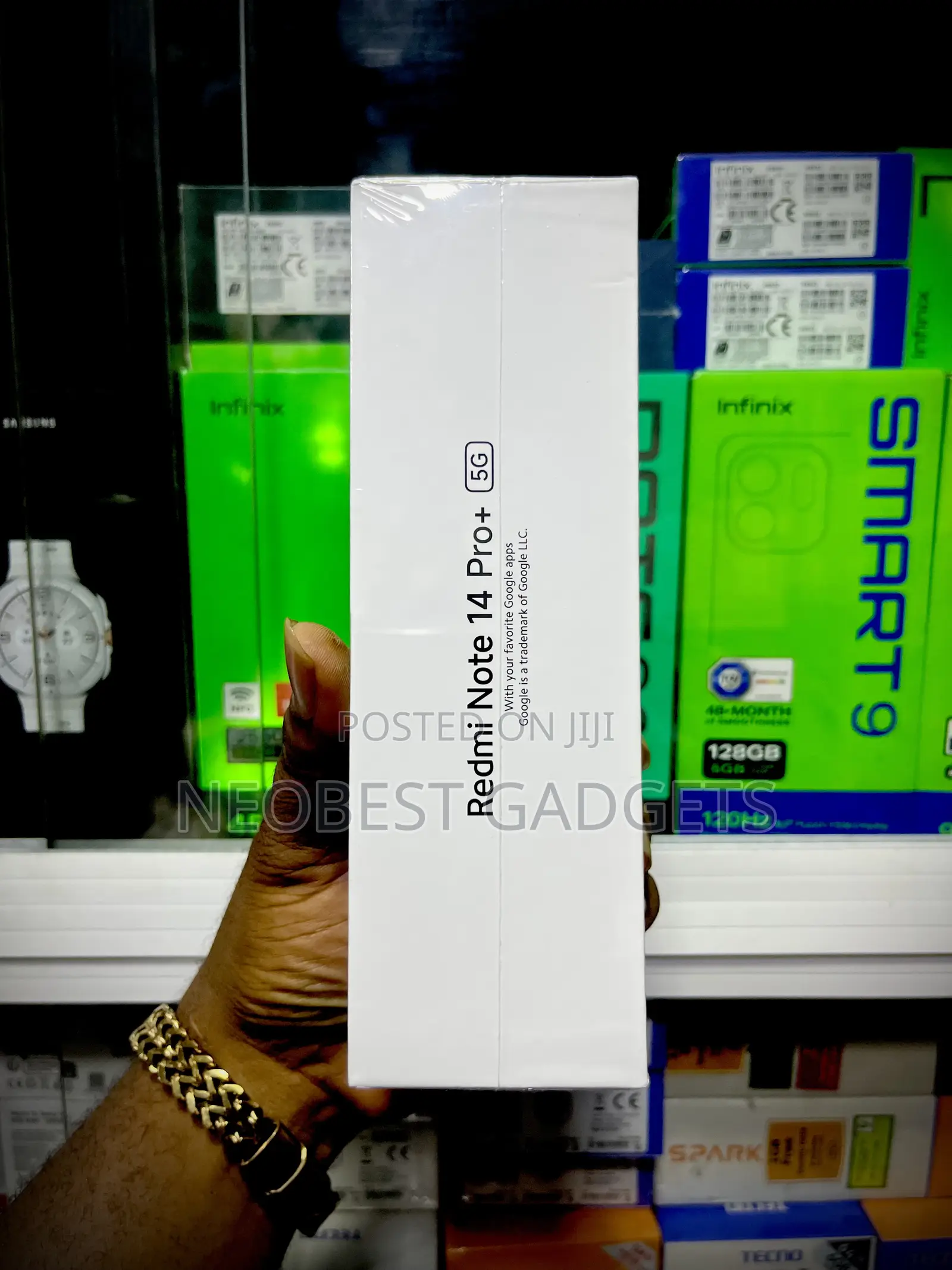 New Xiaomi Redmi Note 14 Pro+ 256 GB Black