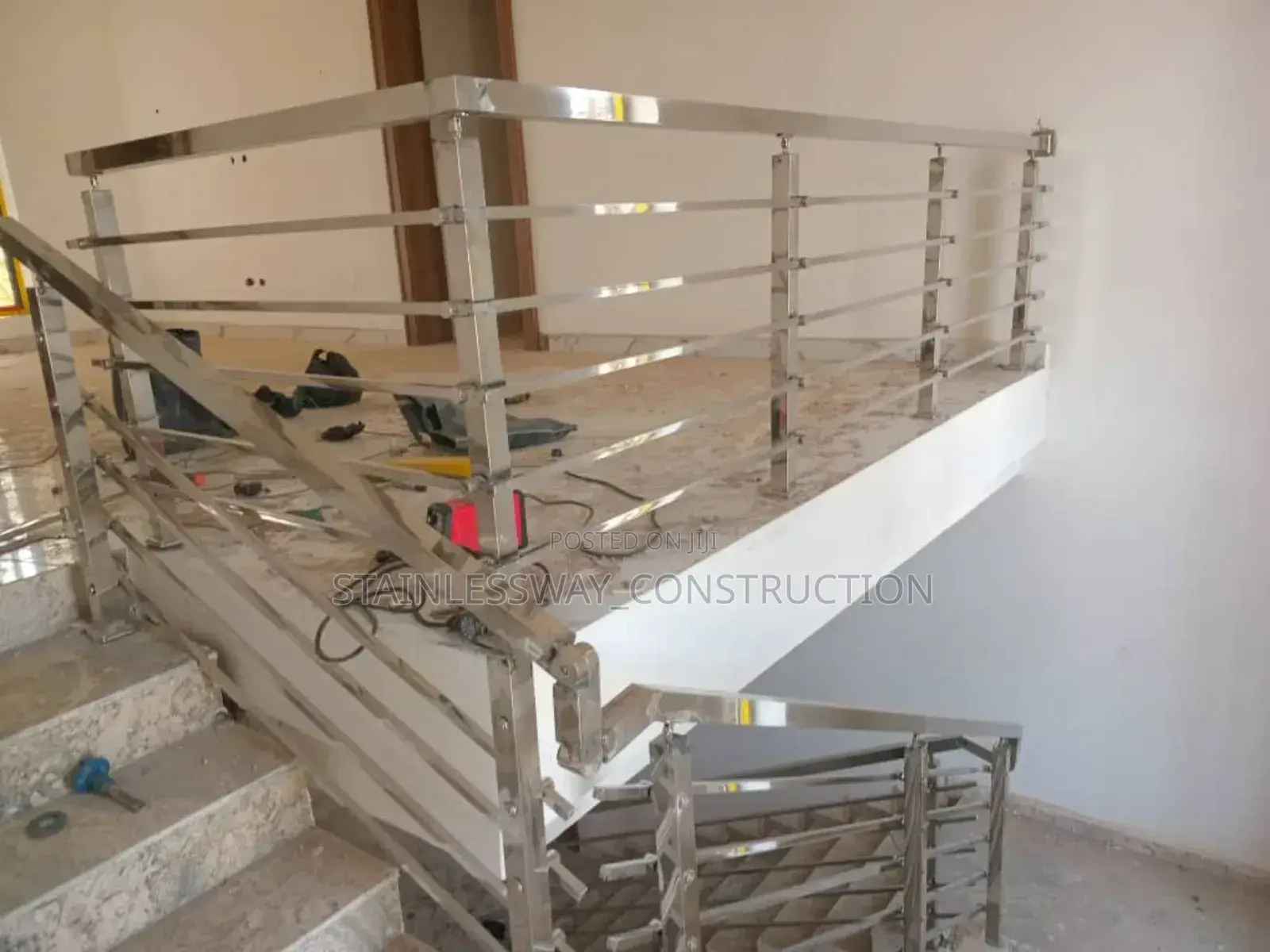 Square Pipe Stainless Handrails