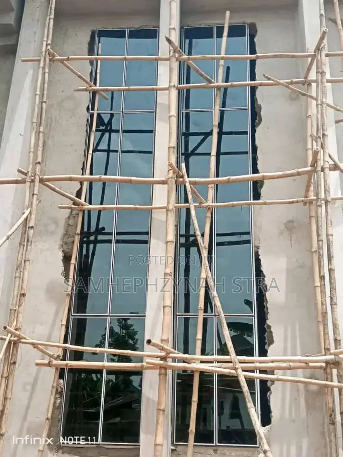 Transom and Aluminum Windows