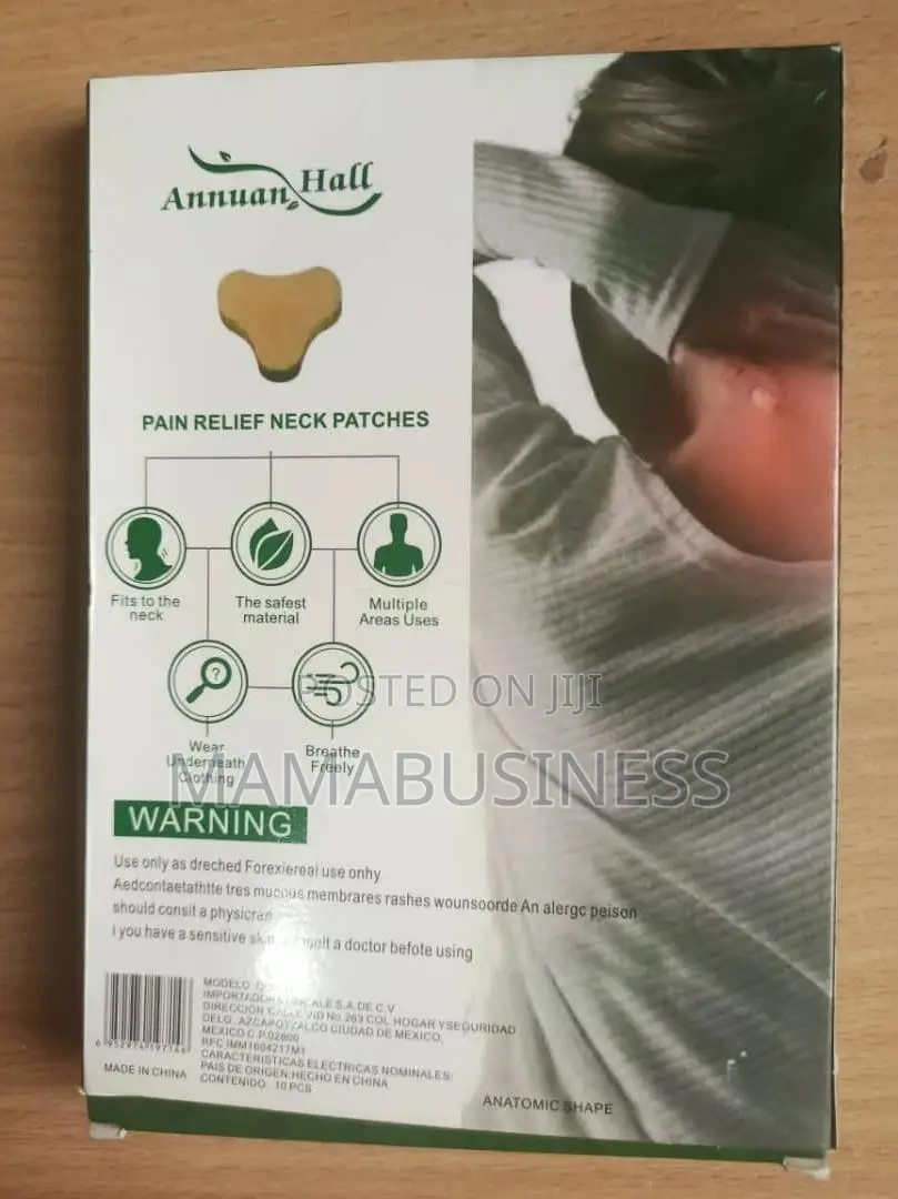 Annuan Hall Pain Relief Neck Patches - 10 PATCHES