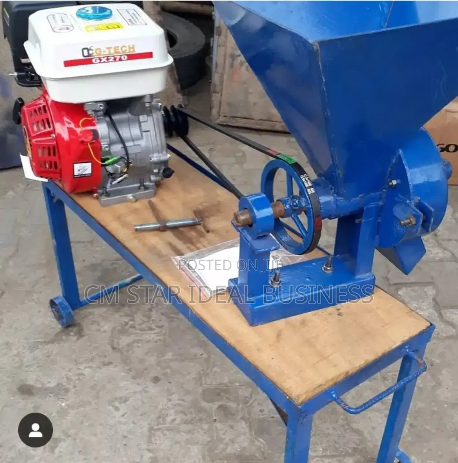 Gx200 Oil Alert Complete Granding Machine Set